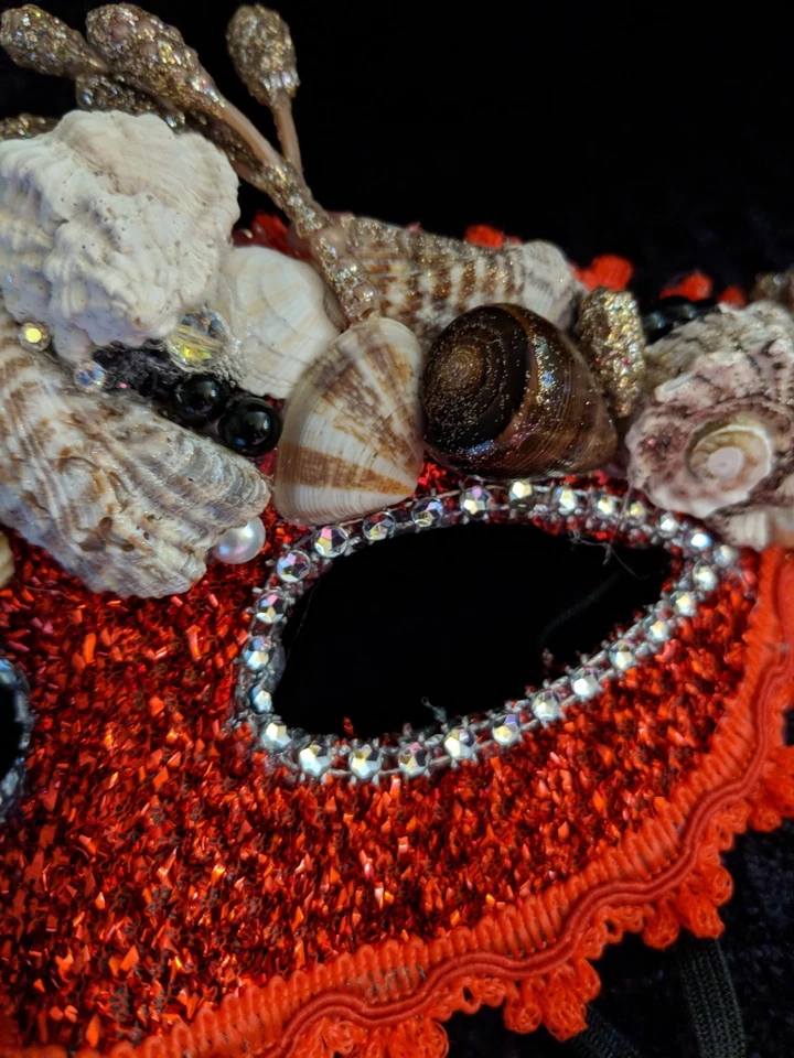 Mermaid Mask,Mardi gras, masquerade, mask, masque - Image 4 of 4