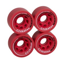 C7skates 62x34mm Quad Roller Skate Wheels, set of 4