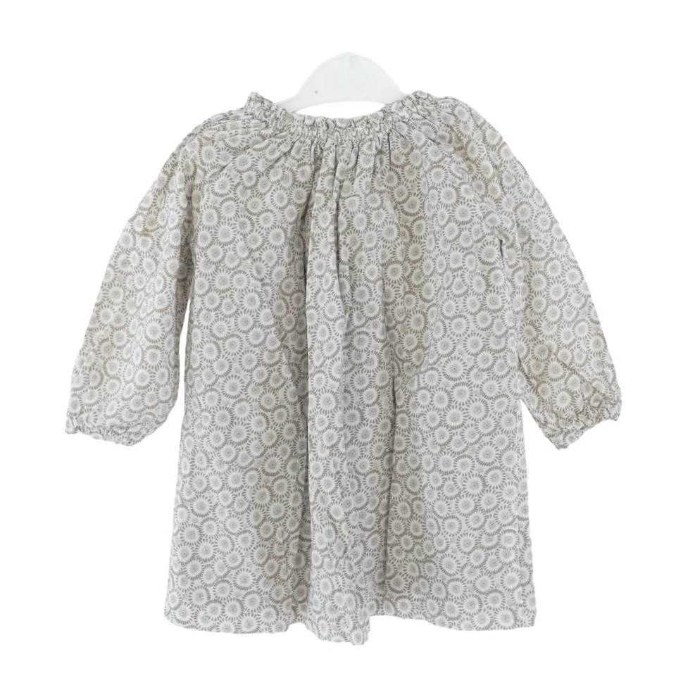 Vestido Marie Chantal Niñas Bebé Niño Pequeño Calzoncillo Floral Manga Larga Algodón 18 MThs Foto 4 de 4