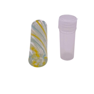Glass Twisted Filter Tips | Lemon Sky | 7-Loch | 9mm |
