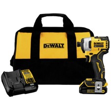 DEWALT DCF809C1 ATOMIC 20V MAX Li-Ion 1/4 in. Impact Driver Kit (1.5 Ah) New