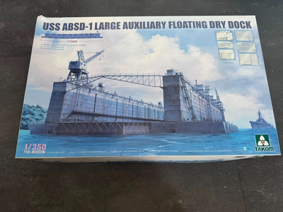 Takom Modellbausatz USS ABSD-1 Floating Dry Dock 1/350 NEU !!