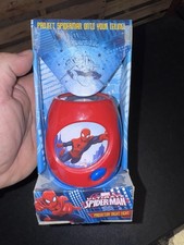 Marvel Spiderman Tabletop Night Light Projector Kids Bedroom Superhero Lamp
