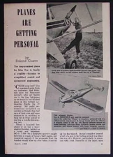 Small Planes 1945 Post War pictorial Aeronca Ercoupe Skyfarer Republic