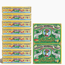 Smoked Rainbow Trout (10-Pack) | Premium Tinned Fish
