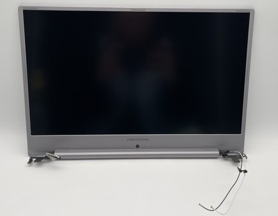Medion Akoya E17201 LCD Display Bildschirm mit Scharniere, Kabel, Rahmen