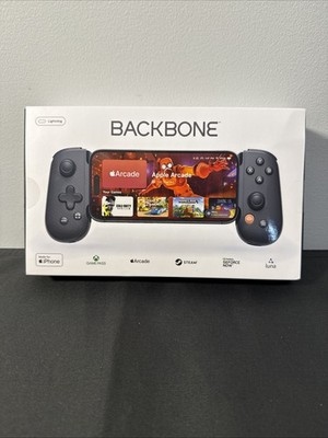 Backbone One Lightning Mobile Gaming Controller iPhone - Black New Sealed