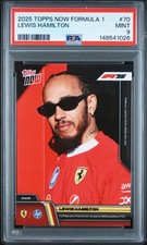 2025 TOPPS NOW FORMULA 1 #70 LEWIS HAMILTON PSA 9