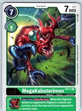 MegaKabuterimon Rare Starter Deck 04: Giga Green Normal ST4-11 R NM
