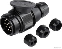 Stecker Herth+Buss Elparts 51305630 12V Kunststoff