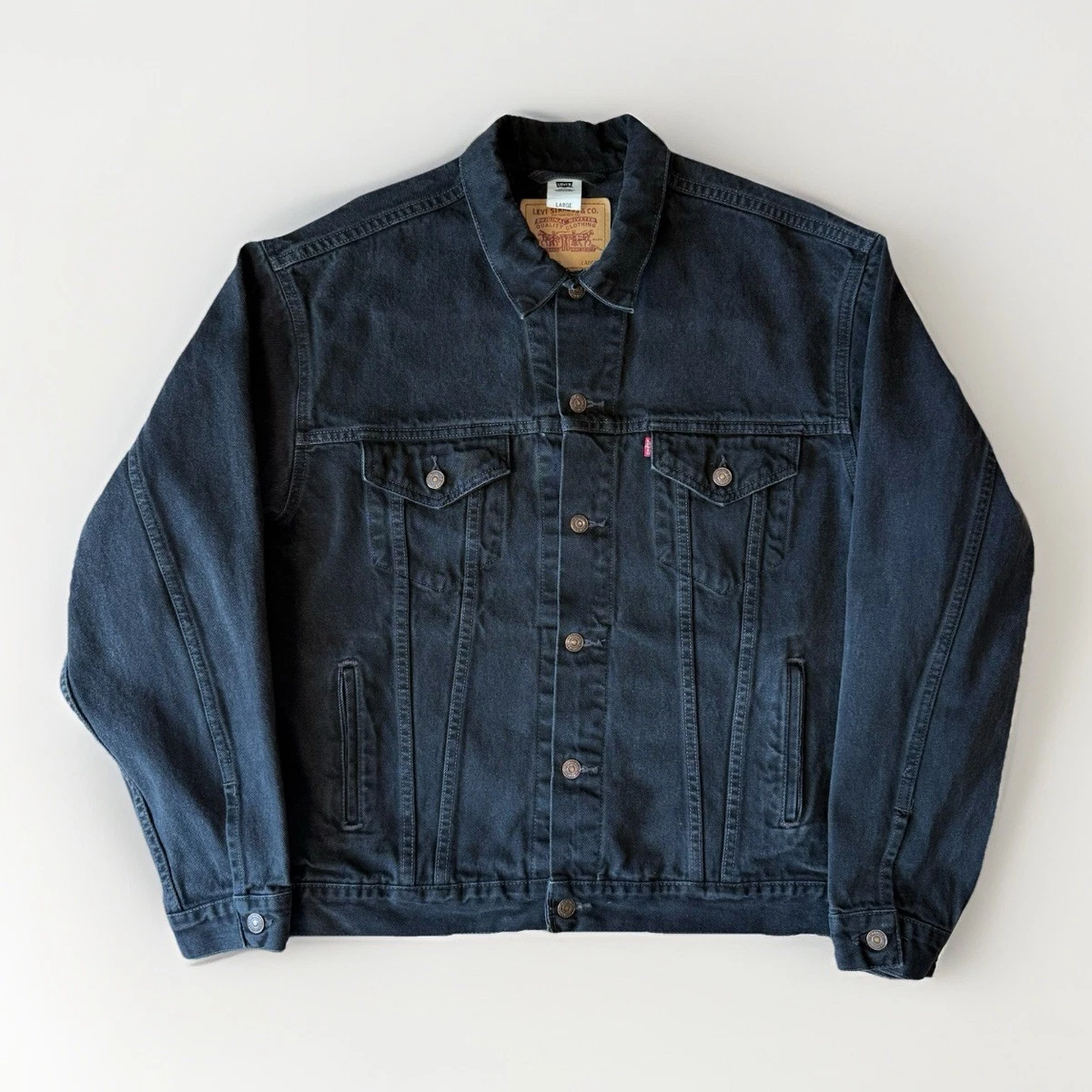 Levi's Denim Black Coats, Jackets & Vests for Men for Sale | Shop