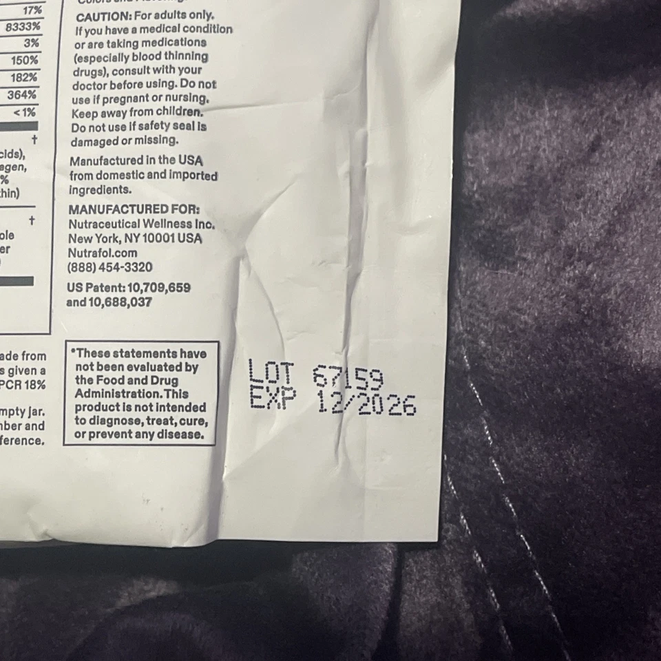 Nutrafol Mujer Equilibrio Crecimiento del Cabello Suplemento Dietético 120 Cápsulas Bolsa de Recarga Foto 3 de 3