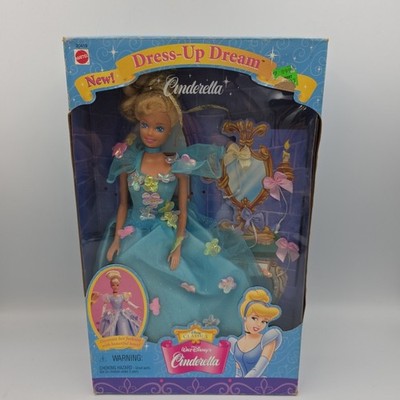 Disney Classics 11.5'' Dress Up Dream CINDERELLA Barbie 1998