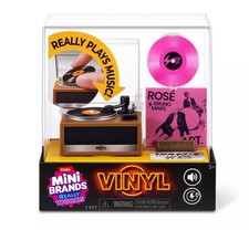 MGA's Miniverse Real Music Record Player Mini Collectibles Mini Playable Record