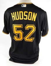 2021 Pittsburgh Pirates Bryan Hudson #52 Game Issued Black Jersey 46 DP72030