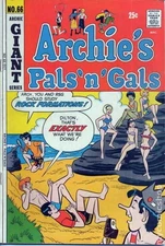 Archie's Pals 'n' Gals #66 VG+ 4.5 1971 Stock Image Low Grade