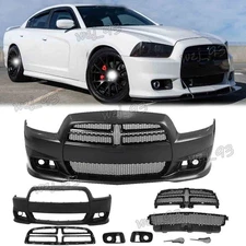 SRT8 SRT-8 HELLCAT STYLE FRONT BUMPER CONVERSION KIT FOR 11-14 DODGE CHARGER