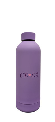 Hot and Cold, Insulated Rubber Drink Bottle Stainless Steel Double Wall Vacuum-3