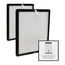 Replacement H13 HEPA Filters for Meaco Dry Arete 18 20 & 25L Models (2-pack)