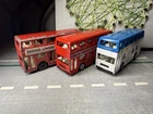 Matchbox 3 X Leyland Titan 1981 Lesney Macau, China Staffordshire Police. 1985.
