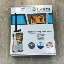 New Cobra HH600 VHF Floating Marine Radio w/ GPS  Bluetooth PAP006590 