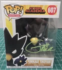 Fumikage Tokoyami (Funko Pop #607) My Hero Academia signed Josh Grelle JSA CERT!