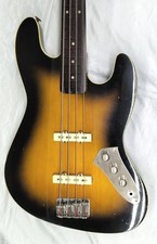 NADINES JB Type Fretless Electric Bass Guitar