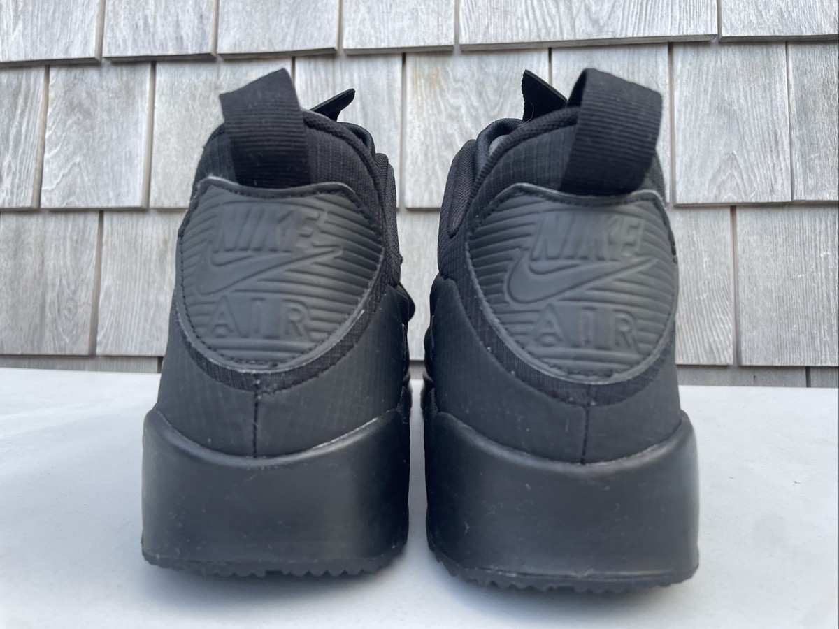 洋楽 BLACK9 Nike Air Max 90 Mid Winter 'Triple Black' 806808-002