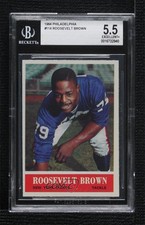 1964 Philadelphia Rosey Brown #114 BGS 5.5 HOF 0q3