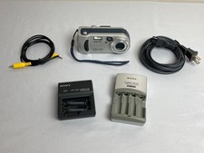 Sony Cyber-Shot Digital Camera DSC-P71, Chargers, Cables - For Repair/Parts