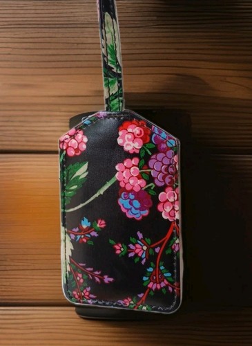 Vera Bradley LUGGAGE TAG ICONIC Winter Berry  laminated travel  RETIRED