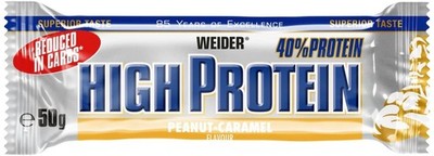 (38,30EUR/kg) Weider - 40% Protein Riegel 24 x 50g