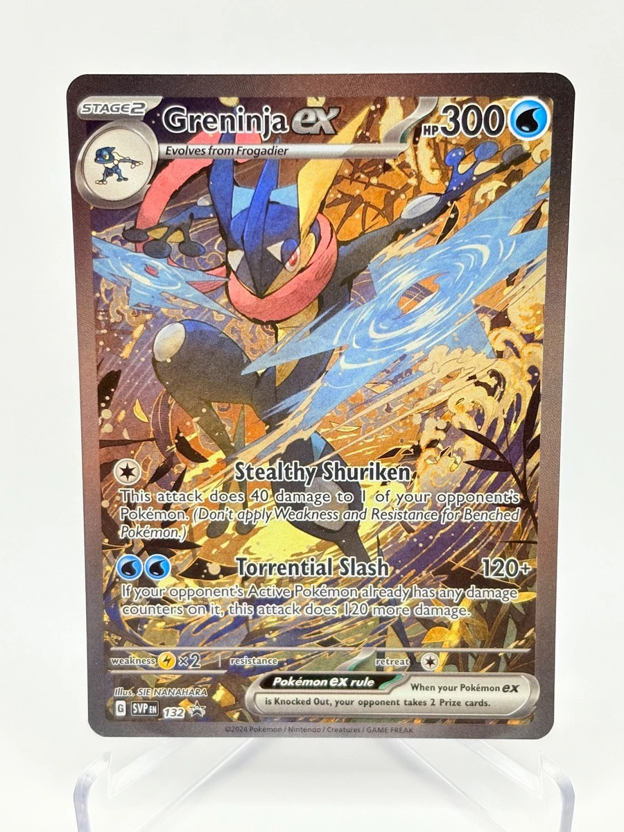 Greninja Ex 132 Sv: Scarlet & Violet Promo Cards for sale | eBay