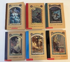 Lemony Snicket's A Series of Unfortunate Events Paperback Lot Books 3,4,5,6,9,10