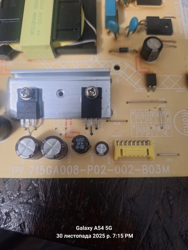 Netzteil für Philips-Fernseher. TPV 715GA008-P02-002-B03M.