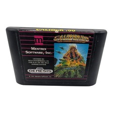 Caliber 50 (Sega Genesis, 1991) Cartridge Only Tested 