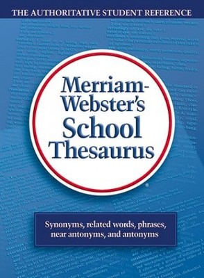 Websters School Thesaurus - Hardcover By Merriam-Webster - VERY GOOD