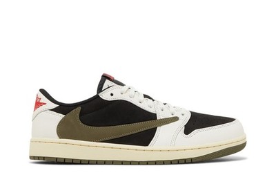 Air Jordan Travis Scott x Wmns Air Jordan 1 Retro Low OG SP 'Olive' DZ4137-106