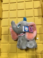 Vintage 80's Disney Dumbo Disneyland Plush Flying Elephant Plush NWT P15