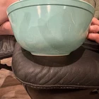 Vintage Pyrex 403 Turquoise Mixing Bowl 2.5 Qt Solid Blue USA Mid-Century Retro