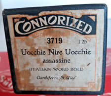 Connorized piano 3719 Uocchie Nire Uocchie assassine Gordiferro  Gioe Italian