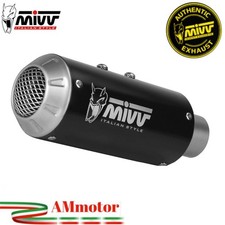 Mivv Ktm 125 Duke 2025 Terminale Di Scarico Per Moto Marmitta MK3 Inox Nero