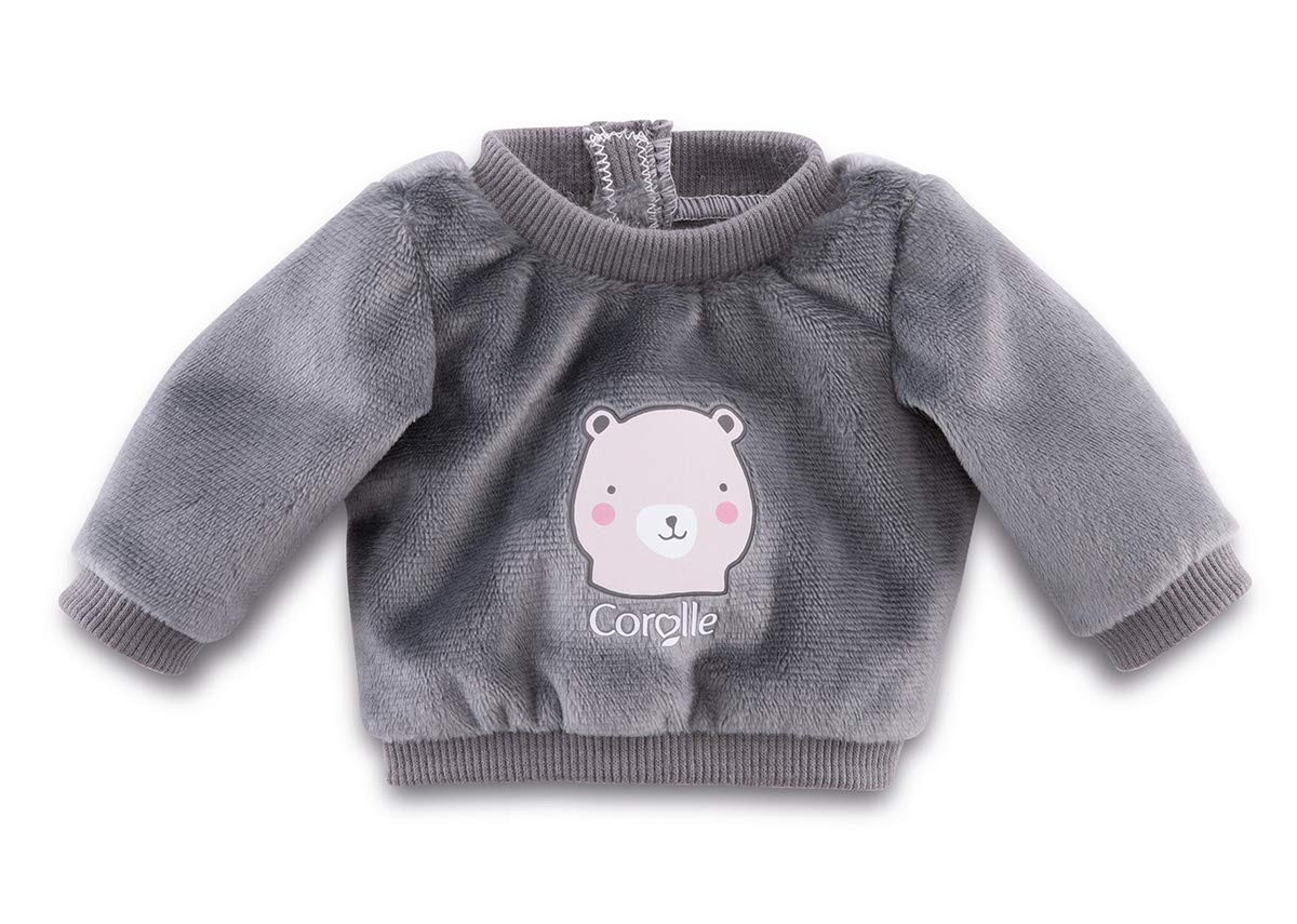 Corolle 9000140990 - Mon Grand Poupon Pullover Bär, für alle 36cm Corolle Babypu