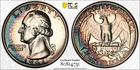 1961 Toned Washington Quarter Proof PCGS PR 68 PF See Video Toning Silver Coin