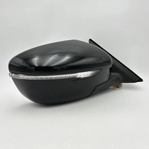 14-16 Nissan Rogue Right Passenger Side View Door Mirror Black OEM 96301-4BA0A
