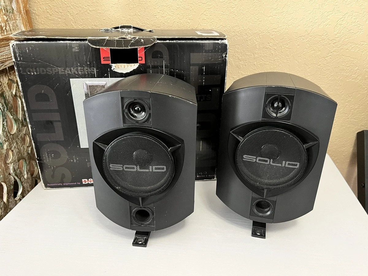 Boxed Bowers & Wilkins B&W Rock Solid Sound 150W Bookshelf