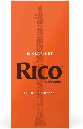 25 Bb Clarinet Reeds Strength 3.0 Rico RCA2530 Pack - Picture 5 of 24