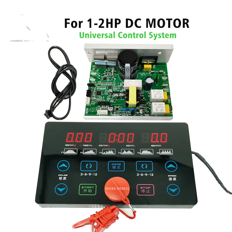 General Use for Repair Treadmill Control Board Display Panel 1 2.0HP DC Motor