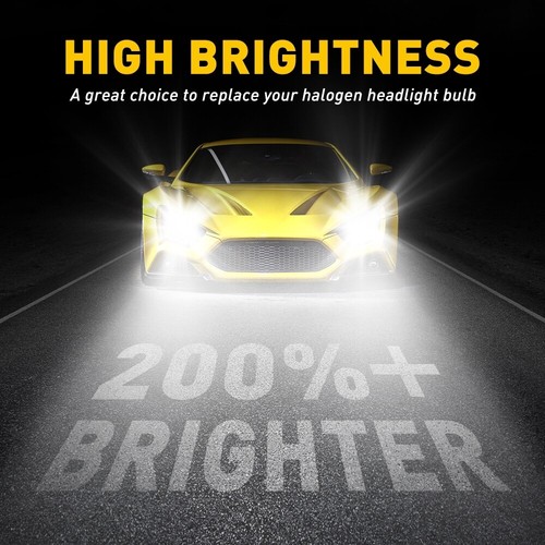 For 2014 KIA OPTIMA EX Luxury Sedan 4-Door 2.4L L4 LED Headlight Fog Light Bulbs - Picture 3 of 10