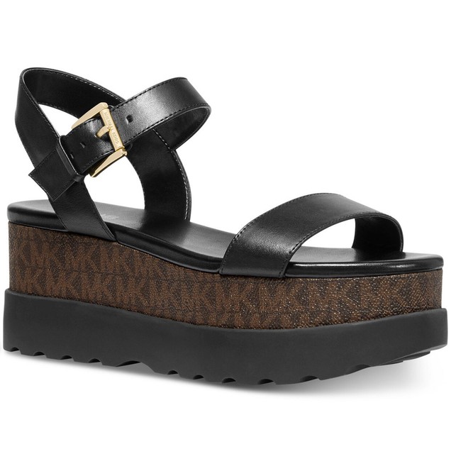 charlize leather platform sandal
